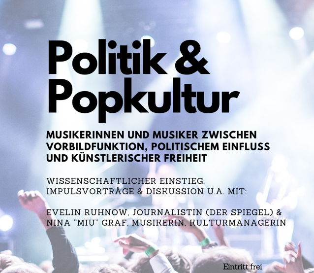 Politik und Popkultur - Kurzvorträge & Diskussion